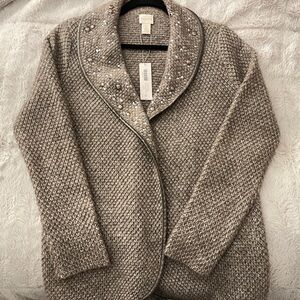 NWT Chicos sweater jacket! Super soft!